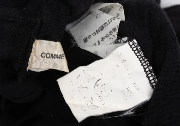 COMME des GARCONS Layered Design Short Sleeve Polo Shirt K-168893_015