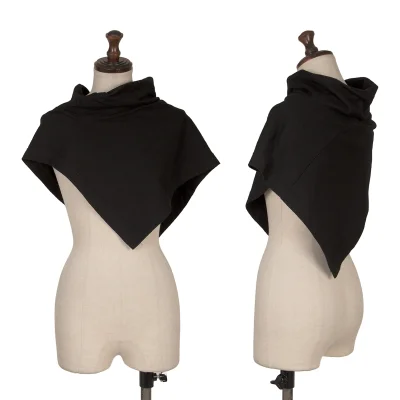 COMME des GARCONS Asymmetry Drape Neck Knit Top