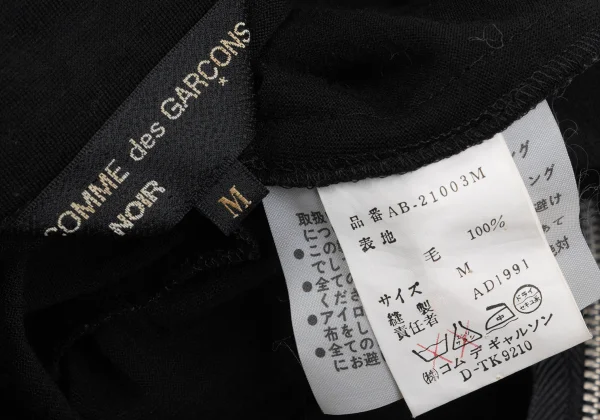 COMME des GARCONS NOIR Pinch Design Stand Collar Top K-168897_015