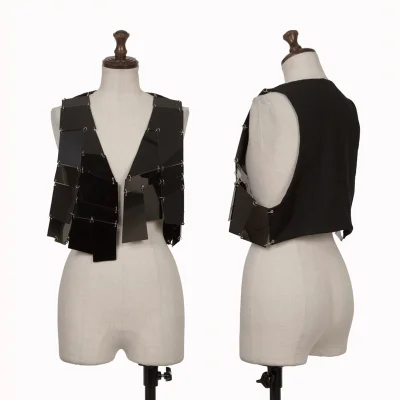 COMME des GARCONS NOIR Paneled Wool Vest