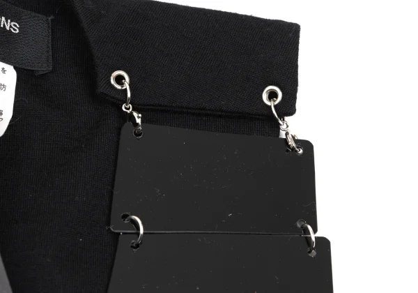 COMME des GARCONS NOIR Paneled Wool Vest K-168900_004