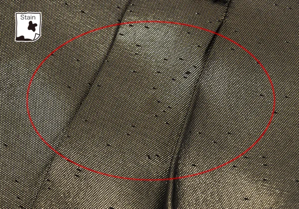 COMME des GARCONS NOIR Metallic Two Tuck Shorts K-168902_003