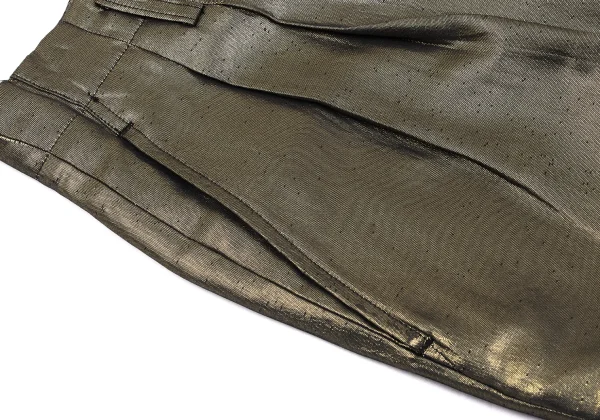 COMME des GARCONS NOIR Metallic Two Tuck Shorts K-168902_007