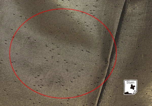 COMME des GARCONS NOIR Metallic Two Tuck Shorts K-168902_009