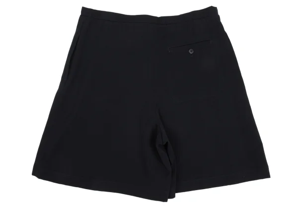 tricot COMME des GARCONS Wool Gabardine Drawstring Waist Shorts K-168903_009