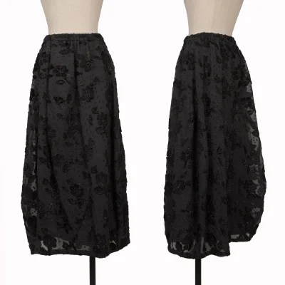tricot COMME des GARCONS Shiny Brushed Jacquard Skirt