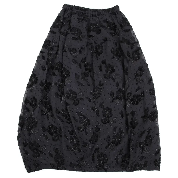 tricot COMME des GARCONS Shiny Brushed Jacquard Skirt K-168904_002