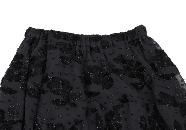 tricot COMME des GARCONS Shiny Brushed Jacquard Skirt K-168904_003