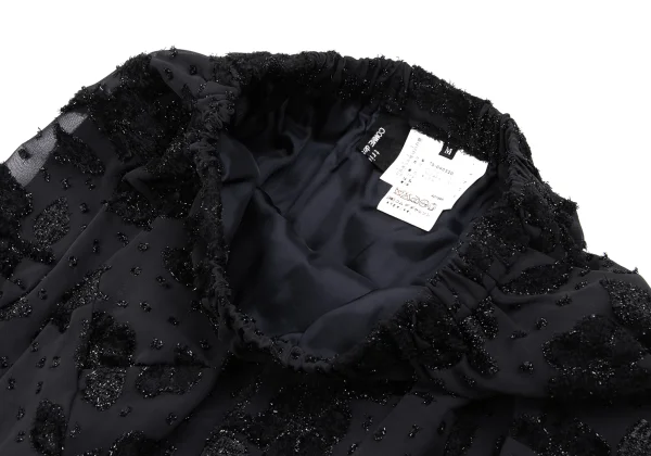 tricot COMME des GARCONS Shiny Brushed Jacquard Skirt K-168904_004