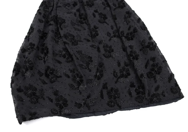 tricot COMME des GARCONS Shiny Brushed Jacquard Skirt K-168904_005