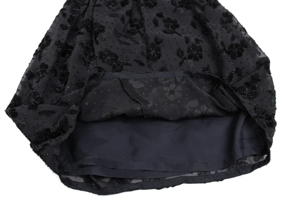 tricot COMME des GARCONS Shiny Brushed Jacquard Skirt K-168904_007