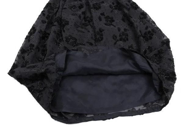 tricot COMME des GARCONS Shiny Brushed Jacquard Skirt K-168904_008