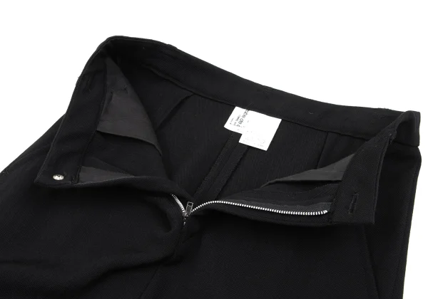 robe de chambre COMME des GARCONS Wool Gabardine Tulle Layered Skirt K-168906_005