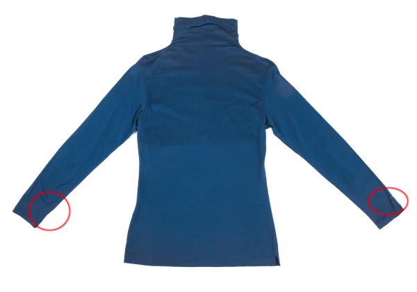 Yohji Yamamoto FEMME Cotton High Neck T-shirt K-168910_012