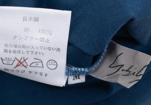 Yohji Yamamoto FEMME Cotton High Neck T-shirt K-168910_017