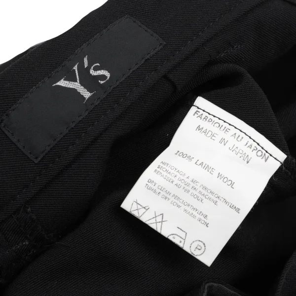 Y's Wool Gabardine Shorts K-168913_011