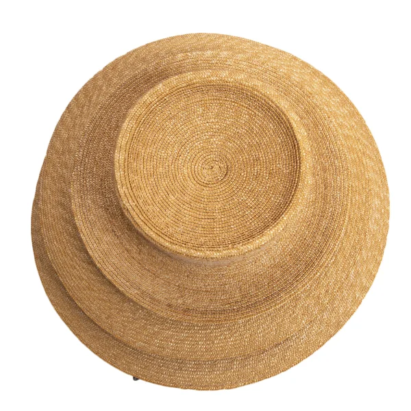 COMME des GARCONS Deformation Layered Design Straw Hat K-168914_006