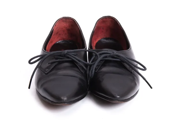 COMME des GARCONS Leather Flat Shoes K-168917_002