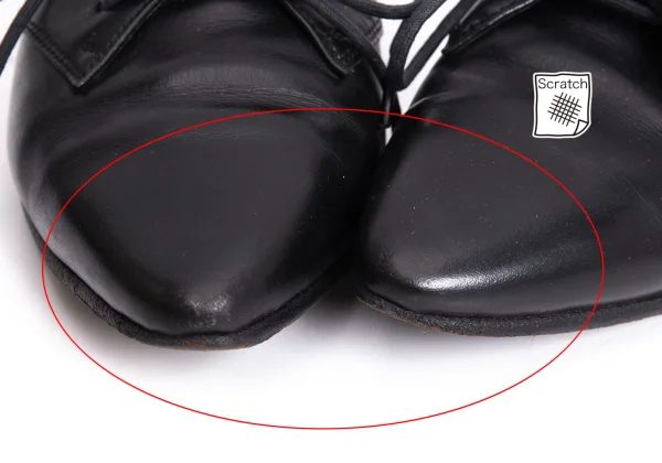 COMME des GARCONS Leather Flat Shoes K-168917_003