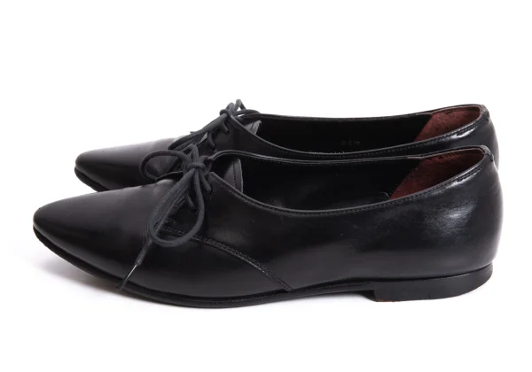 COMME des GARCONS Leather Flat Shoes K-168917_004