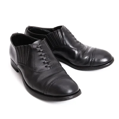 COMME des GARCONS Leather Side-goa Shoes