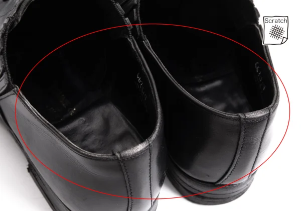 COMME des GARCONS Leather Side-goa Shoes K-168918_010