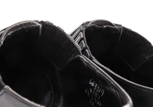 COMME des GARCONS Leather Side-goa Shoes K-168918_011