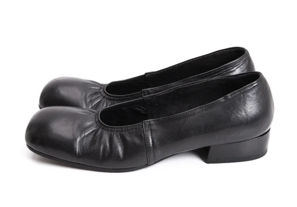 COMME des GARCONS Square-toe Leather Pumps K-168919_003