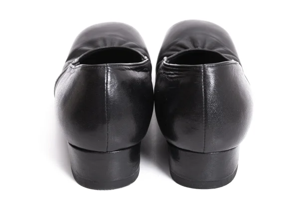 COMME des GARCONS Square-toe Leather Pumps K-168919_004