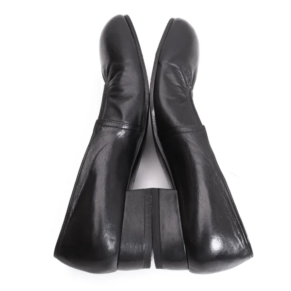 COMME des GARCONS Square-toe Leather Pumps K-168919_008