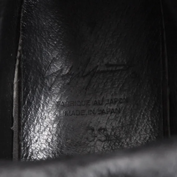 Yohji Yamamoto FEMME Leather Boots K-168921_011