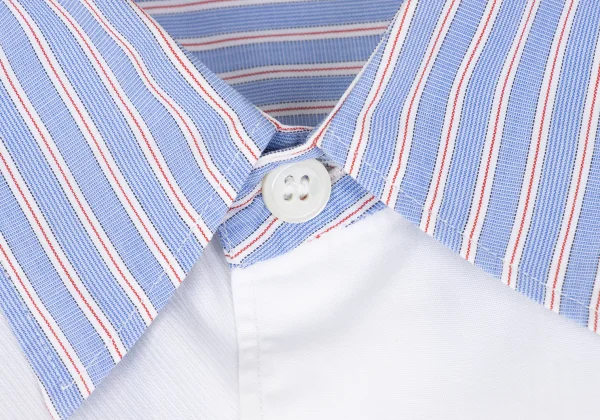 COMME des GARCONS HOMME Patchwork Switching Striped Shirt K-168924_006