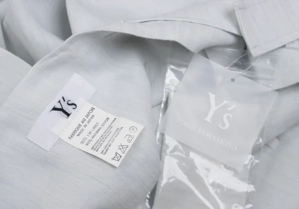 Y's Linen Blended Wrap Skirt K-168927_013