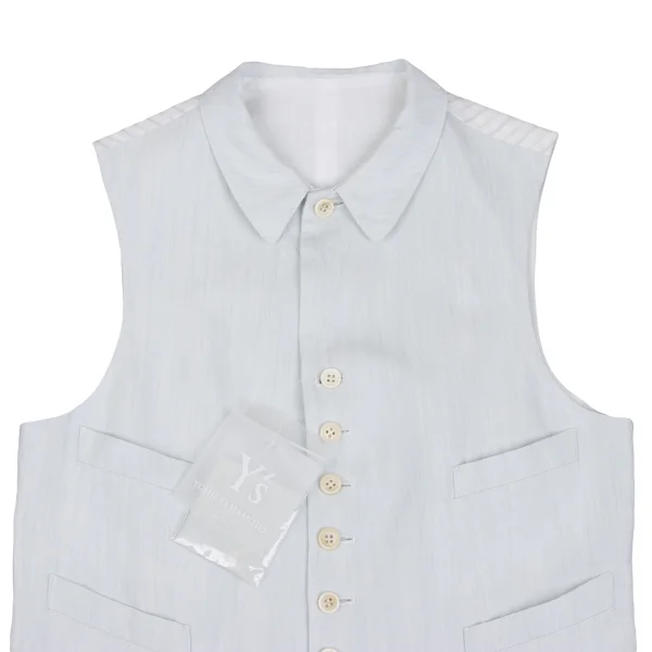 Y's Linen Blended Vest & Skirt K-168928_004