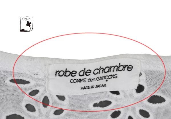 robe de chambre COMME des GARCONS Floral Embroidery Cardigan K-168929_005