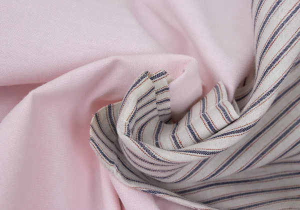 COMME des GARCONS HOMME Linen Back Cotton Striped Short Sleeved Shirt K-168931_013