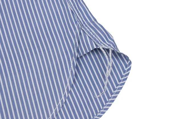 COMME des GARCONS HOMME Cotton Patch Pocket Striped Short Sleeved Shirt K-168932_010