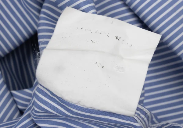 COMME des GARCONS HOMME Cotton Patch Pocket Striped Short Sleeved Shirt K-168932_017