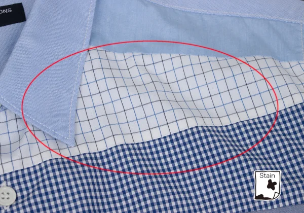 COMME des GARCONS HOMME Cotton Front Panel Design Short-sleeved Shirt K-168933_004