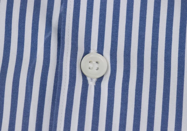 COMME des GARCONS HOMME Cotton Front Striped Long-sleeved Shirt K-168934_005