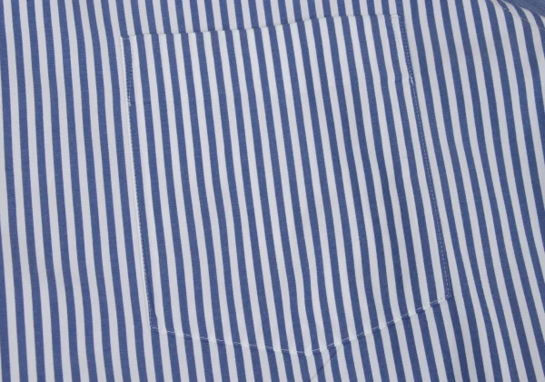 COMME des GARCONS HOMME Cotton Front Striped Long-sleeved Shirt K-168934_006