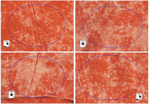 COMME des GARCONS Striped Switching Bleached Vest K-168935_017