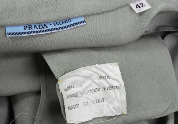 PRADA Tie-neck Blouse K-168936_016