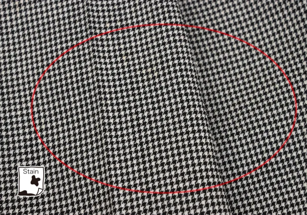 robe de chambre COMME des GARCONS Houndstooth Half Wrap Skirt K-168938_009