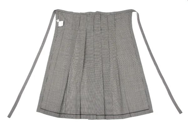 robe de chambre COMME des GARCONS Houndstooth Half Wrap Skirt K-168938_010