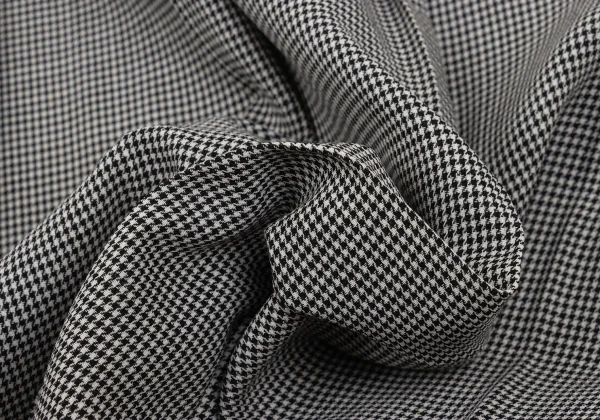 robe de chambre COMME des GARCONS Houndstooth Half Wrap Skirt K-168938_012