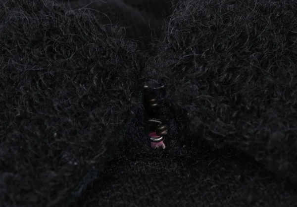 JUNYA WATANABE MAN PINK Piling Pile Knit Short Trench Coat K-168939_006