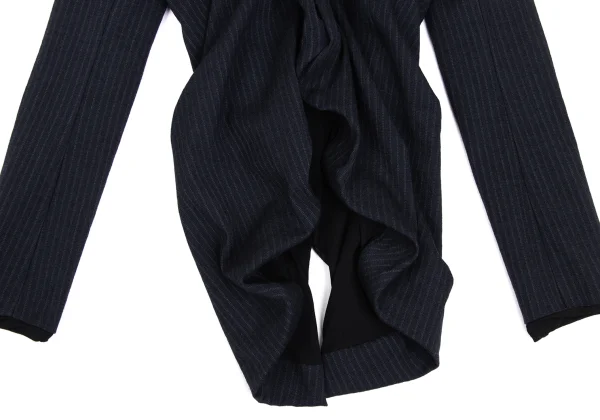 JUNYA WATANABE COMME des GARCON Striped Drape Design Jacket K-168940_009