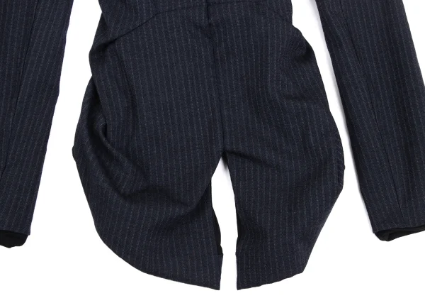 JUNYA WATANABE COMME des GARCON Striped Drape Design Jacket K-168940_012