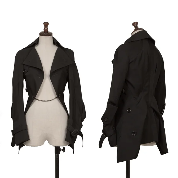 JUNYA WATANABE COMME des GARCONS Wool Gaba Remake Jacket Black SS K-168941_001